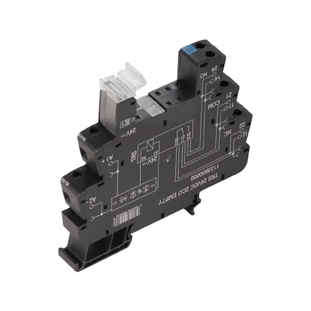 Weidmuller Terminal Block Interface Modules Trs 120Vac Rc 2Co Empty 1124040000